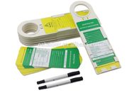 Combination Safety Scaffolding Tag with 10pcs Holders 20pcs Tags & 2pcs Marker Pens